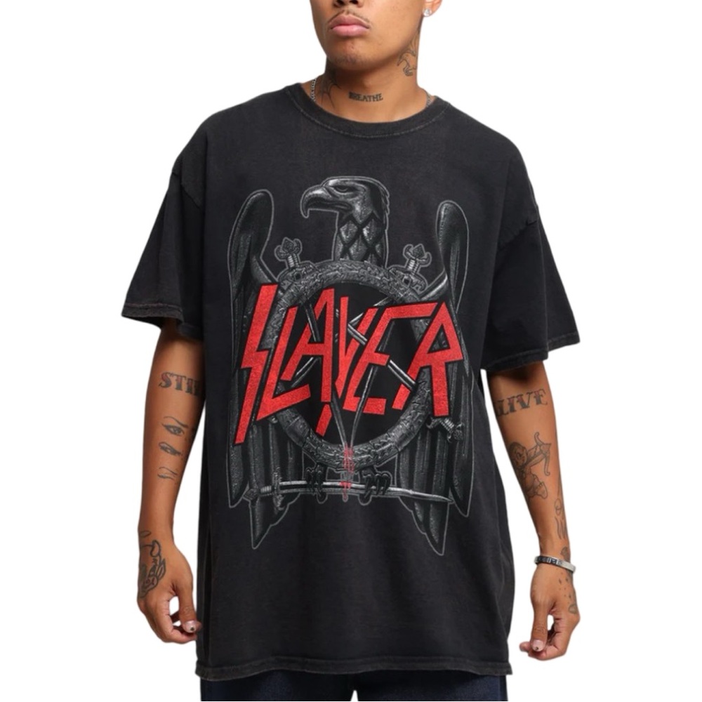New Slayer Giant Eagle T-Shirt - Picture 4 of 4